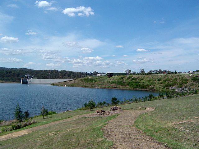 Wyaralong Dam was opened in 2011