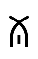 Yi syllable CUOP [t͡sʰɔ̠̂] “ꊼ” (U+A2BC)