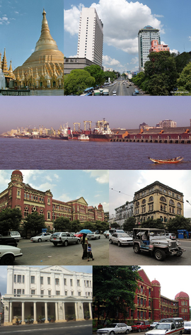 Yangon görünümü