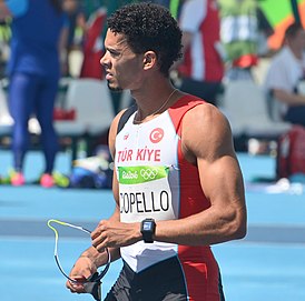 Yasmani Copelho vid OS 2016 i Rio de Janeiro