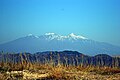 韮崎市より望む南八ヶ岳