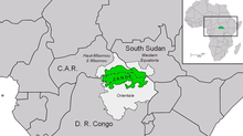 Location of Zande populations Zandeland location.png