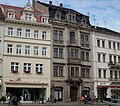 Noacksches Haus (Markt-Apotheke): residential building in a closed development, with all components around the inner courtyard (two side wings and the rear building on Johannisplatz)