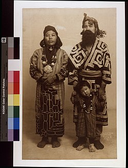 "The Ainu Family." (Taken during the 1904 World's Fair).jpg