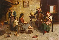 'Musica Rustica' by Eugenio Zampighi.jpg