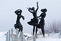 Sculpture "Daughters of fisherman"