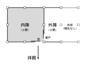 内殿平面图