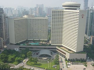 <span class="mw-page-title-main">The Garden Hotel, Guangzhou</span> Building in Guangzhou, China