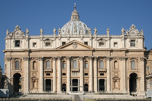 Facade of St. Peter's Basilica