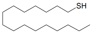 <span class="mw-page-title-main">Hexadecanethiol</span> Chemical compound