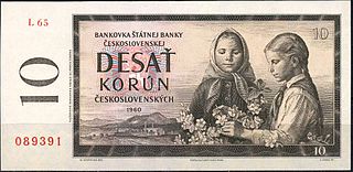 <span class="mw-page-title-main">Banknotes of the Czechoslovak koruna (1953)</span>