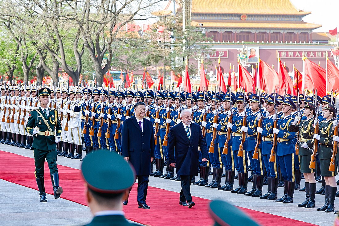 Cúpula entre Brasil e China em 2023