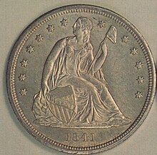 Seated Liberty dollar 1841 dollar.jpg