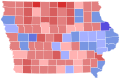 1910 Iowa Gubernatorial Election by County