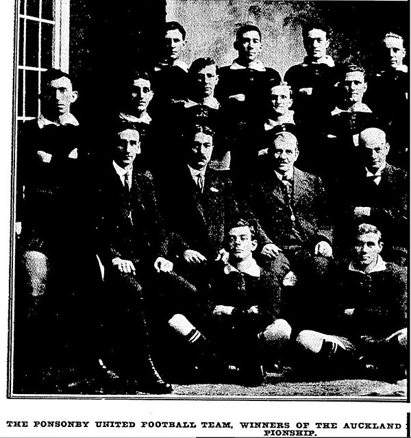 1917 Ponsonby first grade champions