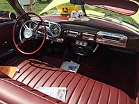 1951 Hudson Pacemaker convertible interior