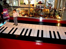 The Walking Piano, as featured in Big