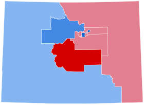 2004 Colorado United States House of Representatives election by Congressional District.svg