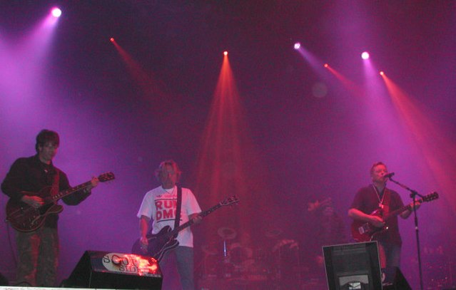 New Order performing in 2005