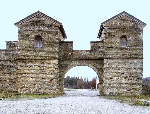 Welzheim Ostkastell, Obergermanisch-Raetischer Limes (UNESCO-Welterbe in Baden-Württemberg)