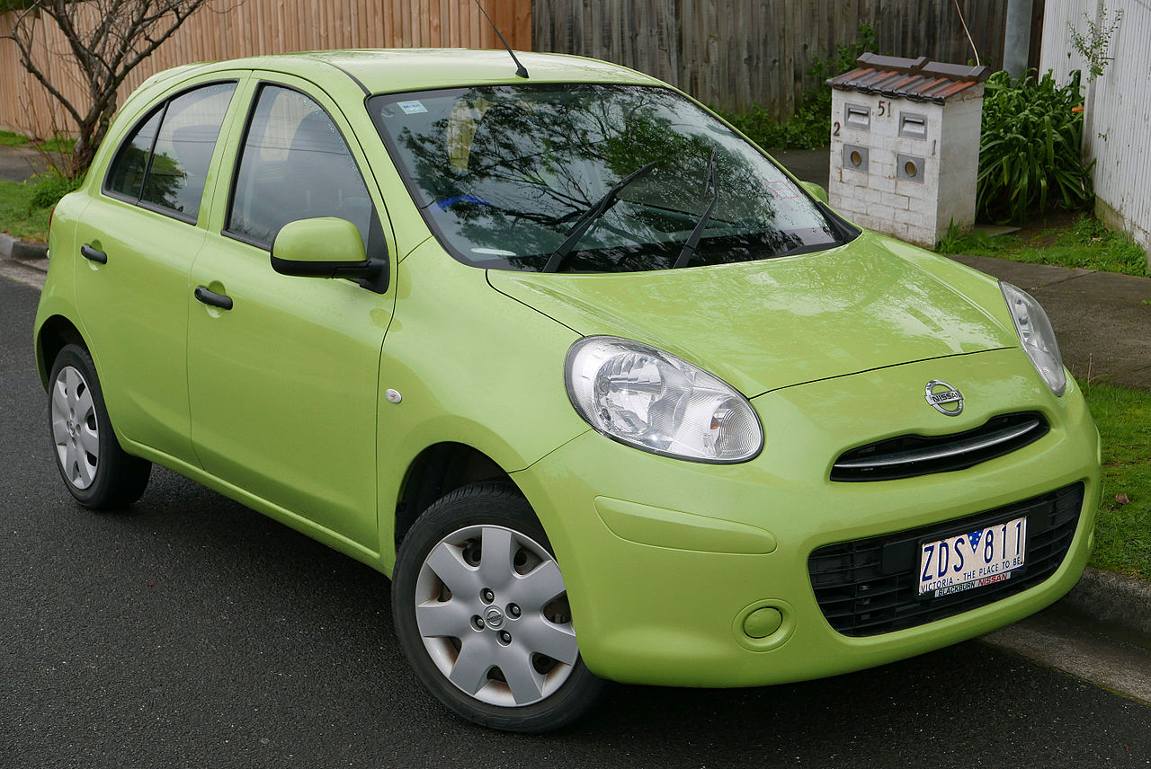 Image of 2011 Nissan Micra (K13) ST-L hatchback (2015-08-07) 01