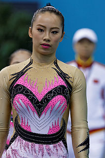 Zhang Zhiyun Chinese acrobatic gymnast