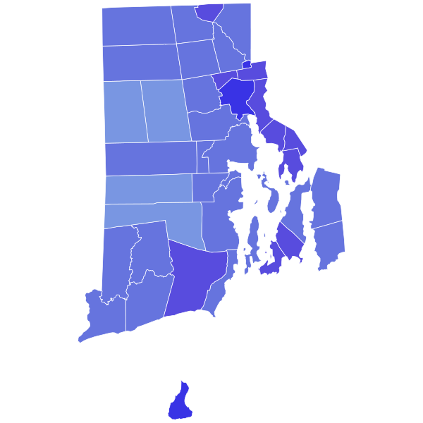 File:2014 United States Senate election in Rhode Island results map by municipality.svg