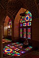 * Nomination A woman is sitting on the floor of the winter prayer hall in the Nasir al-Mulk Mosque, Shiraz, Iran. --Lrkrol 14:56, 22 December 2021 (UTC) * Promotion  Support Great clarity for so little light! --Prburley 15:18, 22 December 2021 (UTC)