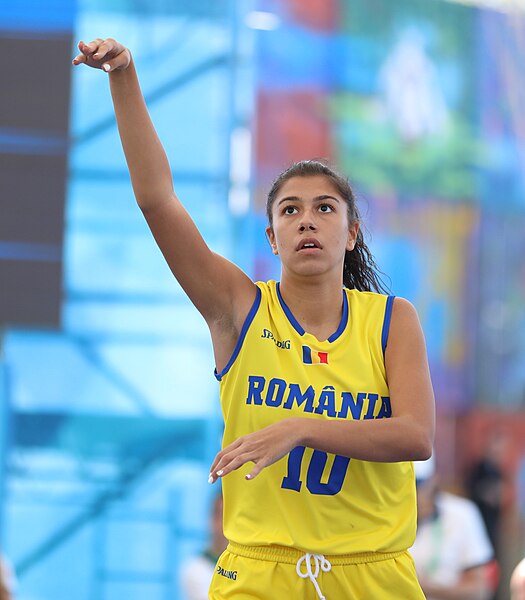 File:2018-10-07 Basketball 3x3 ROU vs GER (Girls Preliminary Round) at 2018 Summer Youth Olympics by Sandro Halank–040.jpg
