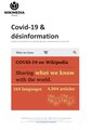Covid-19 et désinformation (2020)