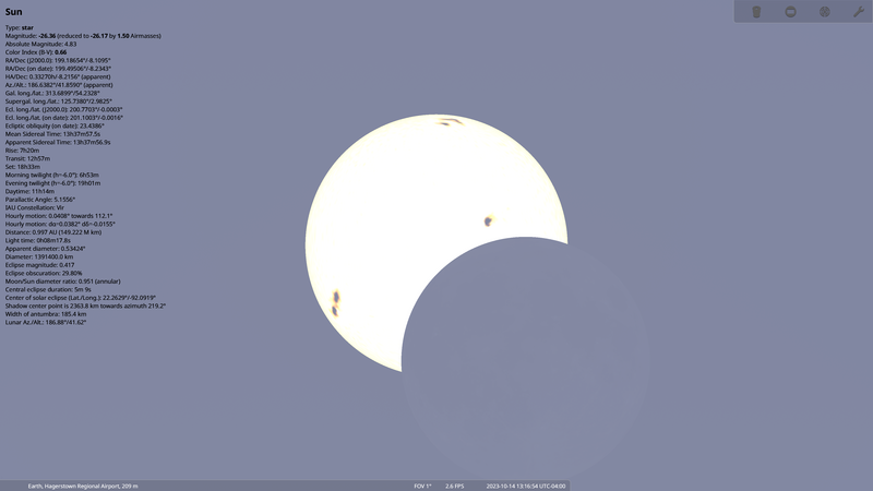 File:2023-10-14 Partial Solar Eclipse Maximum (Hagerstown Regional Airport).png