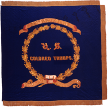 26th US Colored Troops banner