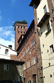 A tower in Lucca