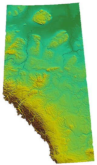<span class="mw-page-title-main">Geography of Alberta</span> Physical features of the Canadian province
