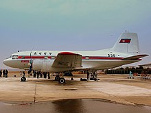 Uno degli ex Ilyushin Il-14.