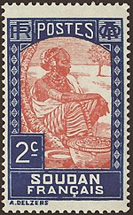 Thumbnail for Postage stamps and postal history of French Sudan