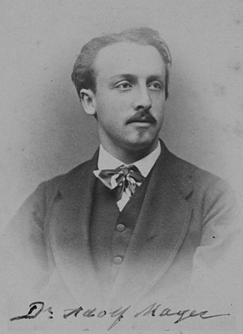 Adolf Mayer in 1875