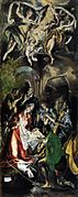 „Adorația păstorilor”, El Greco, 1600