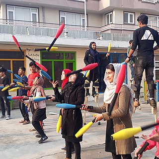 Juggling Circus skill manipulating objects