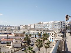 Alger, capitale de l'Algérie.
