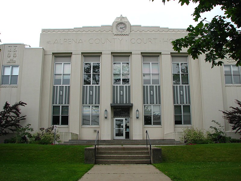 File:Alpena County Courthouse - Alpena Michigan.jpg