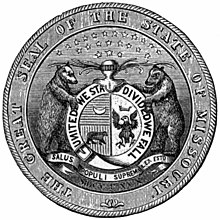 The Seal as it appeared in 1879 AmCyc Missouri - seal.jpg