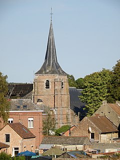 Angre, Honnelles Village in Wallonia, Belgium