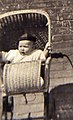 Wicker baby buggy from 1908