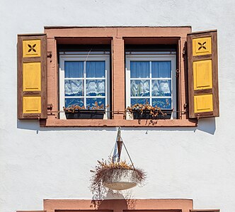 Window 11 Gerbergasse Annweiler Monschau Germany