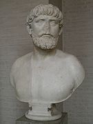 Apollodorus of Damascus, Greek engineer, architect, designer and sculptor who flourished during the 2nd century AD under Trajan Glyptotek Museum, Munich (12270539244).jpg