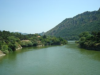 Aragvi near Mtskheta