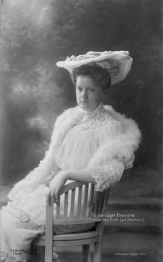 <span class="mw-page-title-main">Archduchess Eleonora of Austria</span> Archduchess of Austria (1886–1974)