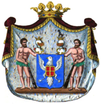 Coat of arms of the Counts of Aspremont-Lynden Armoiries de la Maison d'Aspremont de Lynden.png