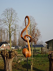 Sculptuur op de Laak